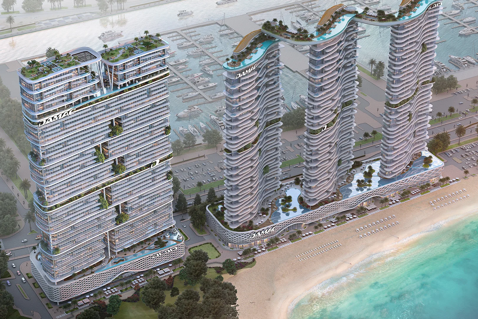 2 Bedroom Apartment, DAMAC Bay 2 by Cavalli